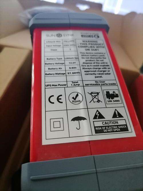 UPS **STAGE 6 LOADSHEDDING!!**R30 FREIGHT**BRAND NEW ELLIES LIFE LINK